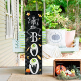 36" Farmhouse “Boo” Halloween Porch Sign