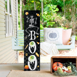 36" Farmhouse “Boo” Halloween Porch Sign