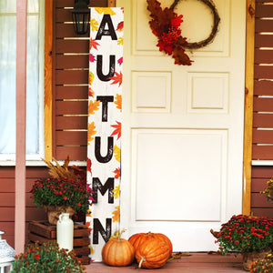 72in Autumn Fall Porch Sign | Front Door Display | Ideal Porch Decor | Perfect for Autumn Celebrations