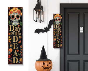 36in Day of the Dead Sugar Skull Porch Sign