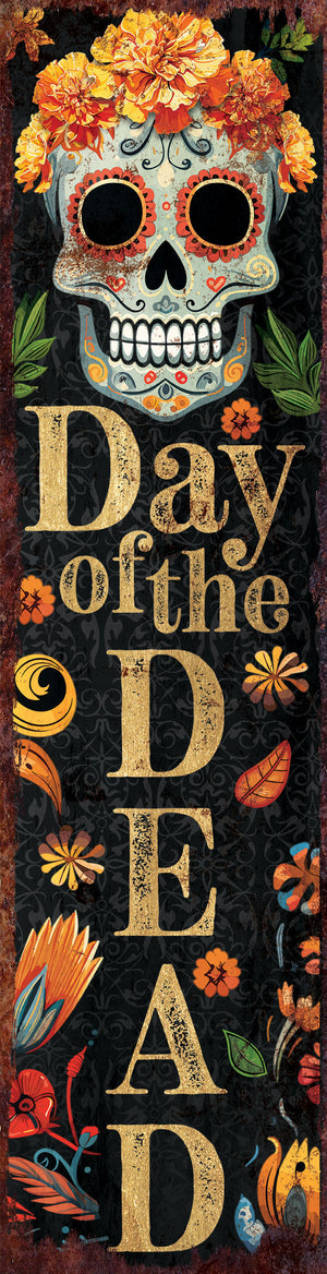 36in Day of the Dead Sugar Skull Porch Sign