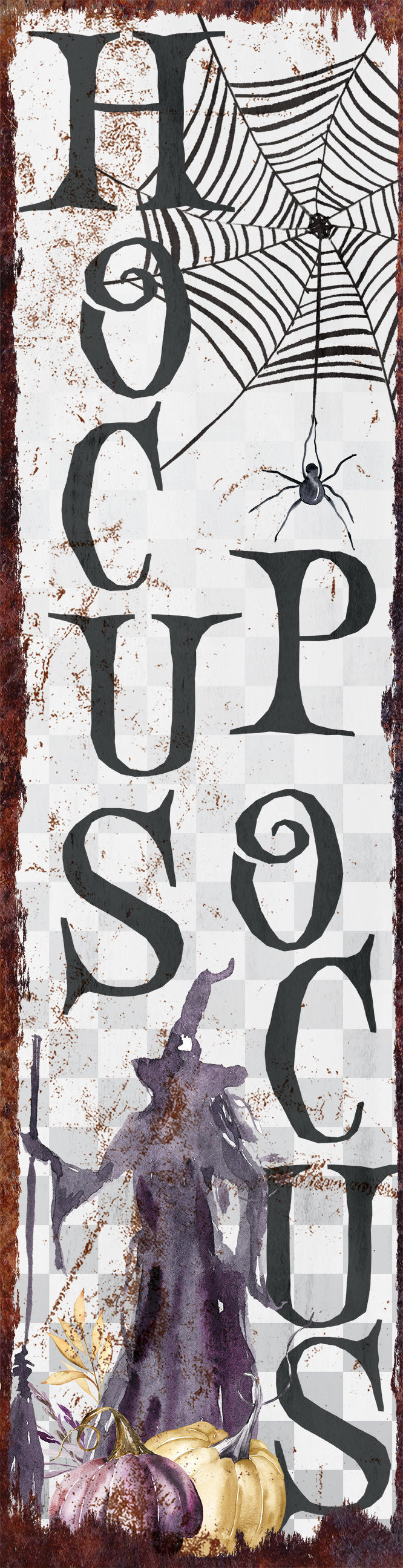 36in Hocus Pocus Halloween Porch Sign | Spooky Front Door Display | Hauntingly Festive Entryway Decor | Perfect for Halloween Celebrations