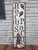 36in Hocus Pocus Halloween Porch Sign