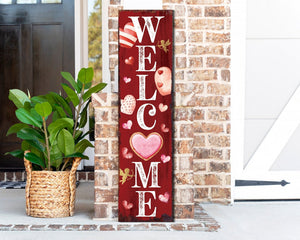 Rustic Modern Farmhouse 36in Welcome Porch Sign