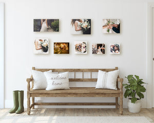 Personalized Wedding Gifts - Customised Watercolour Canvas Print, Couple Portrait from Photo, Perfect Anniversary Gift