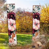 42" Watercolor Pumpkin Garden Stake