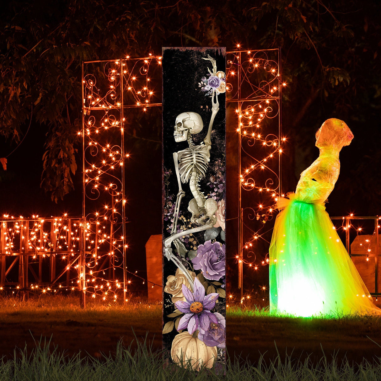 42" Halloween Garden Stake