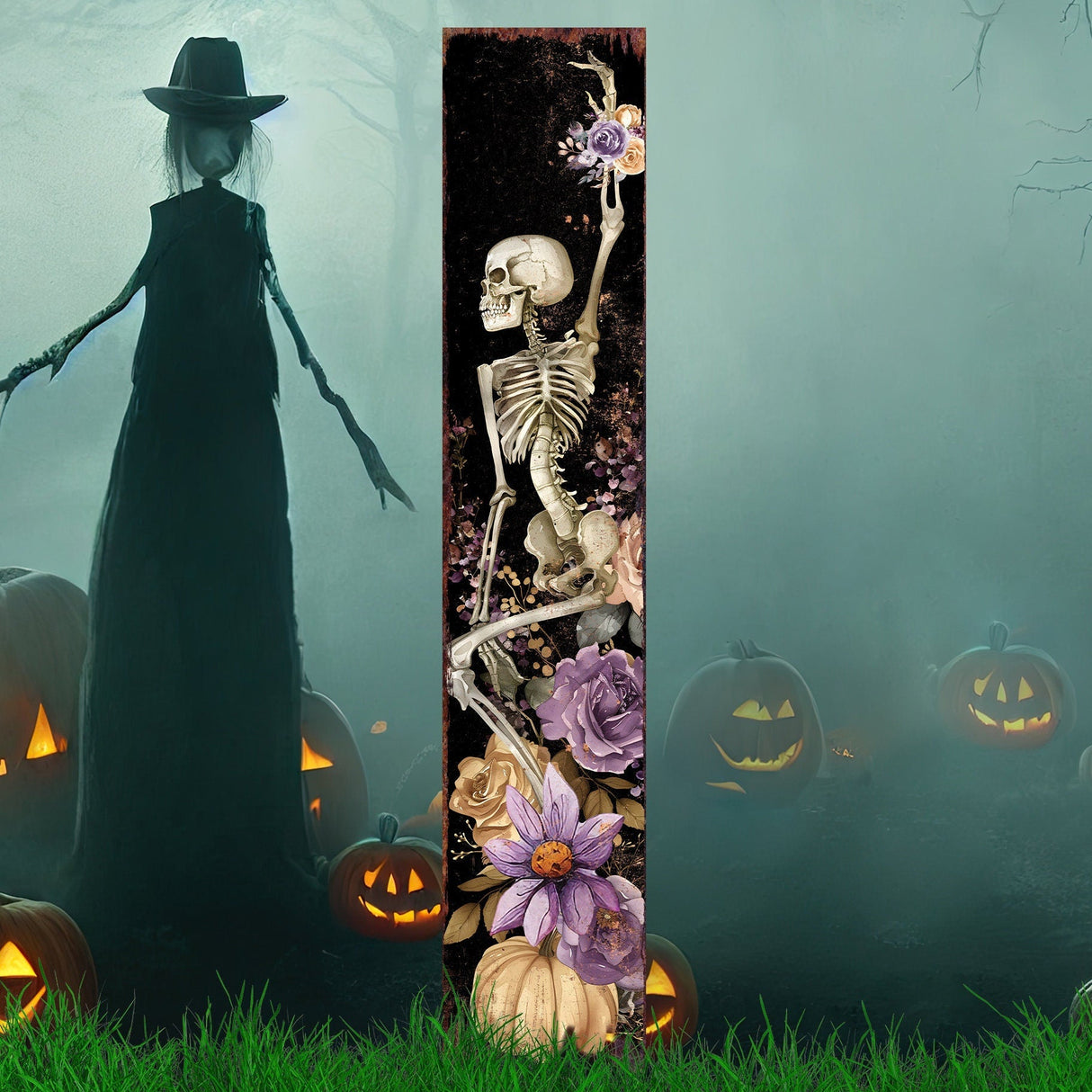 42" Halloween Garden Stake