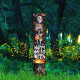 42-Inch “Happy Halloween” Watercolor Garden Stake