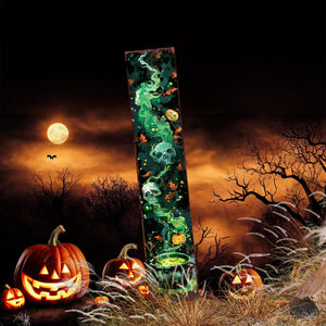 42-Inch Halloween Watercolor Poison Cauldron Garden Stake