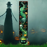 42-Inch Halloween Watercolor Poison Cauldron Garden Stake