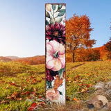 42" Watercolor Pumpkin Garden Stake