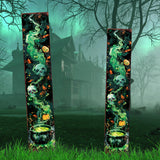 42-Inch Halloween Watercolor Poison Cauldron Garden Stake