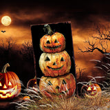 30-Inch Illuminated Jack O’ Lantern Garden Stake