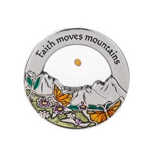 Faith Moves Mountains Charm - A Symbol of Empowering Belief