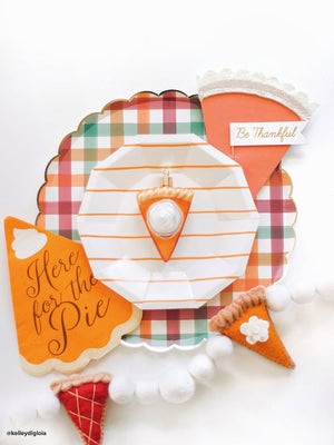 Piece Of Pumpkin Pie Christmas Ornament