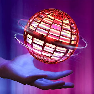 Flying Orb Boomerang Ball LED Motorized Hover Toy