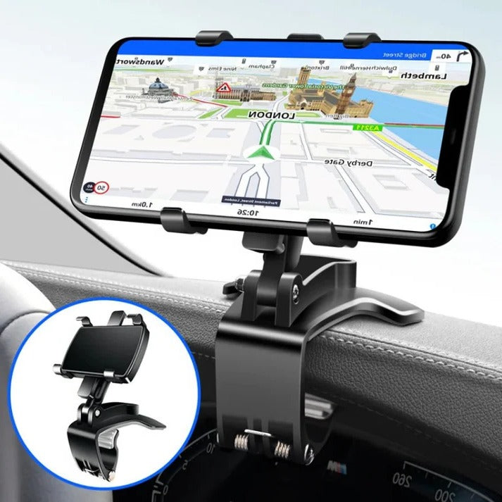 Universal Car Phone Holder 360° Adjustable Anti-Slip Phone Mount