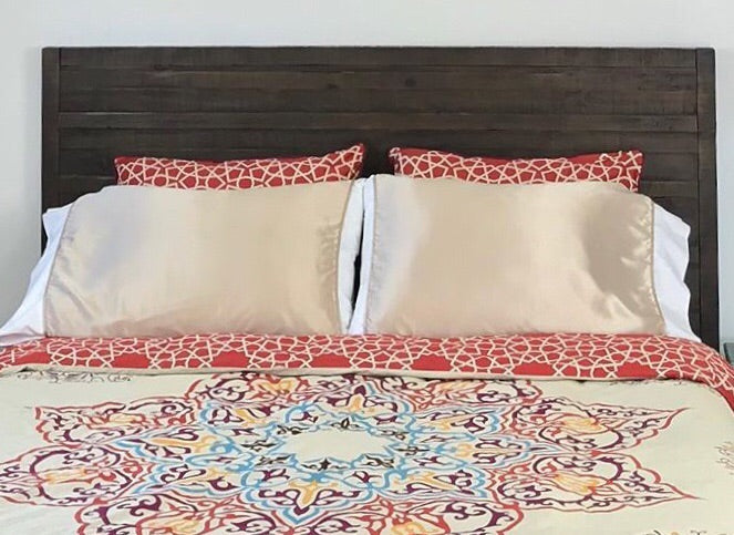 Champagne Silk Pillow Sleeve