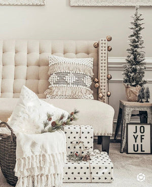 Snowflake Pillow Cover