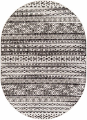 Imboden Black&White Outdoor Rug