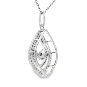 Cubic Zirconia Fashion Pendants Sterling Silver