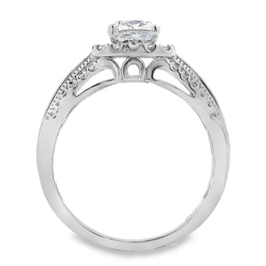 1.53ct Lab Grown Diamond Eng Only 10KT White Gold