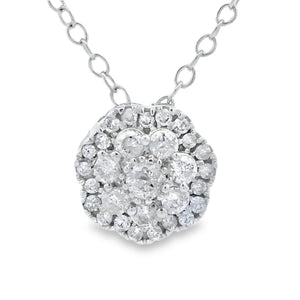 .25ct Diamond Fashion Pendants 10KT White Gold
