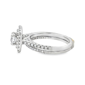 Lab Grown Diamond Fashion band rings 14KT White Gold