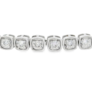 Lab Grown Diamond Tennis Bracelet 10KT White Gold