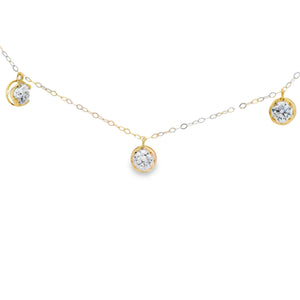 1.58ct Lab Grown Diamond Dia by yard 14KT Yellow Gold