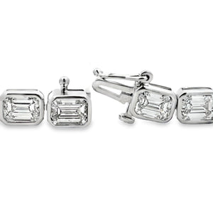 Lab Grown Diamond Tennis Bracelet 14KT White Gold