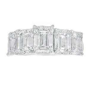 4.00ct Lab Grown Diamond Eng Only 14KT White Gold