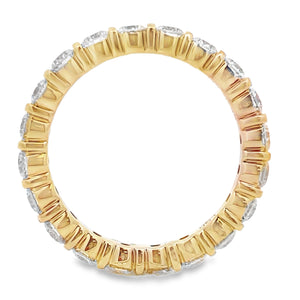 Lab Grown Diamond Wedding Band Ring 14KT Yellow Gold
