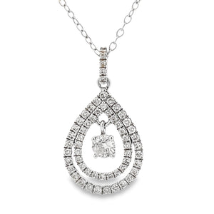 .77ct Diamond Fashion Pendants 10KT White Gold
