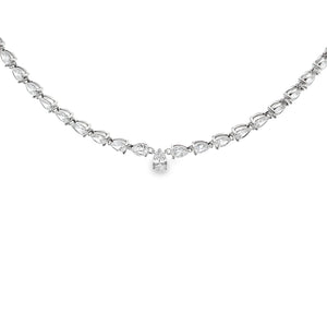 15.00ct Lab Grown Diamond Tennis 14KT White Gold