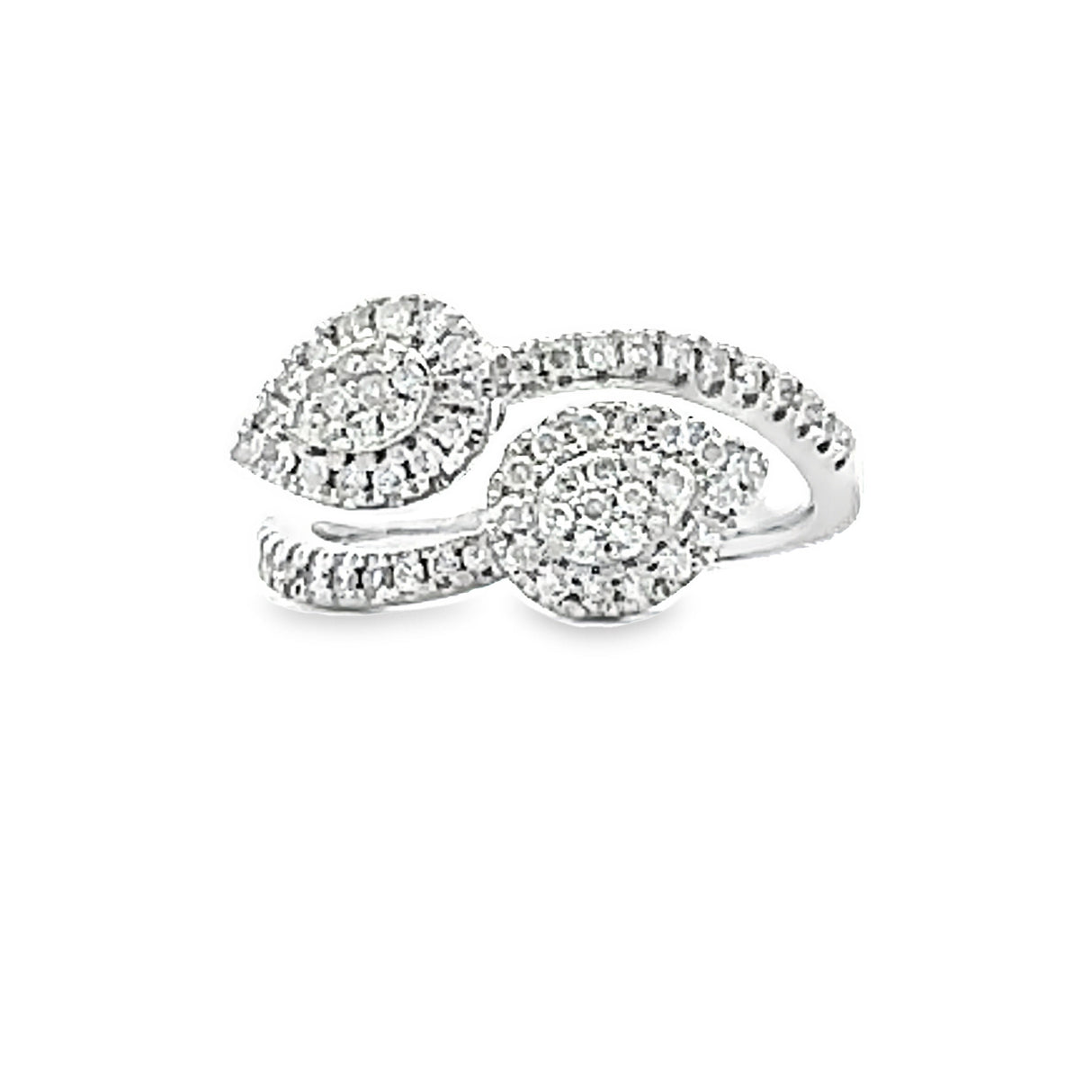 Genuine .50ct Diamond Ring 10KT White Gold