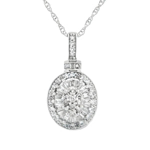 .25ct Diamond Fashion Pendants 10KT White Gold
