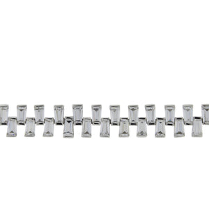 Cubic Zirconium Tennis Bracelet Sterling Silver