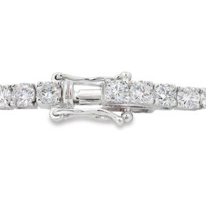 Lab Grown Diamond Tennis Bracelet Sterling Silver