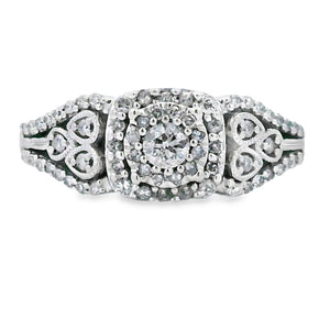 .50ct Diamond Ring 10KT White Gold