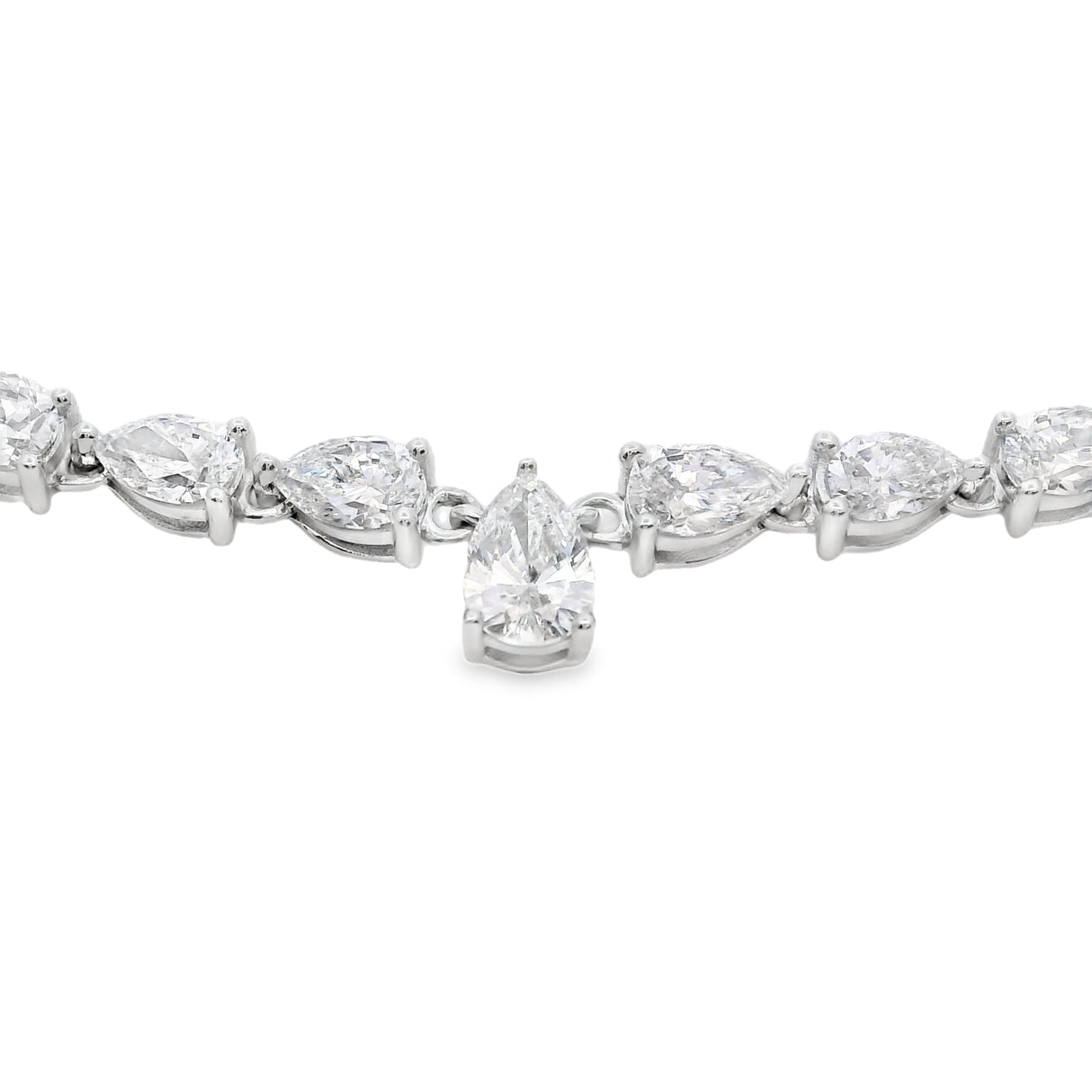 15.00ct Lab Grown Diamond Tennis 14KT White Gold