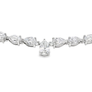 15.00ct Lab Grown Diamond Tennis 14KT White Gold