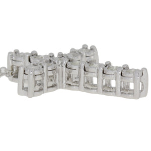 .25ct Diamond Cross Religious Pendant Sterling Silver