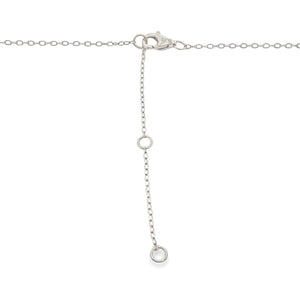 Genuine .65ct Cross Religious Pendant Sterling Silver