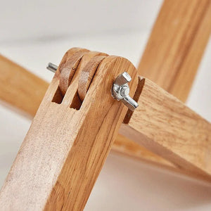 Bamboo Table Lamp | Wooden LED Desk Light Decor