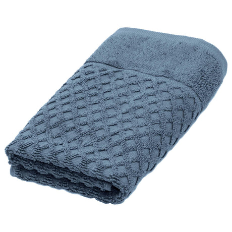 Cotton diamond waffle weave bath towel set - grayson collection