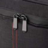 Insulated 2 Bottle Wine Cooler Bag Leakproof Canvas Carrier with Strap