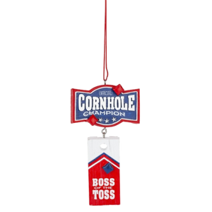 Cornhole Ornament - Boss Of The Toss