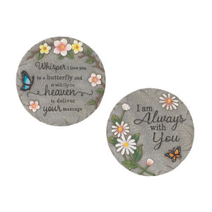 Cement Garden Butterfly Stepping Stone -
